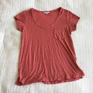 Basic coral tee